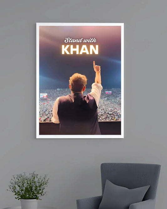 STAND with KHAN - Glowing Frame